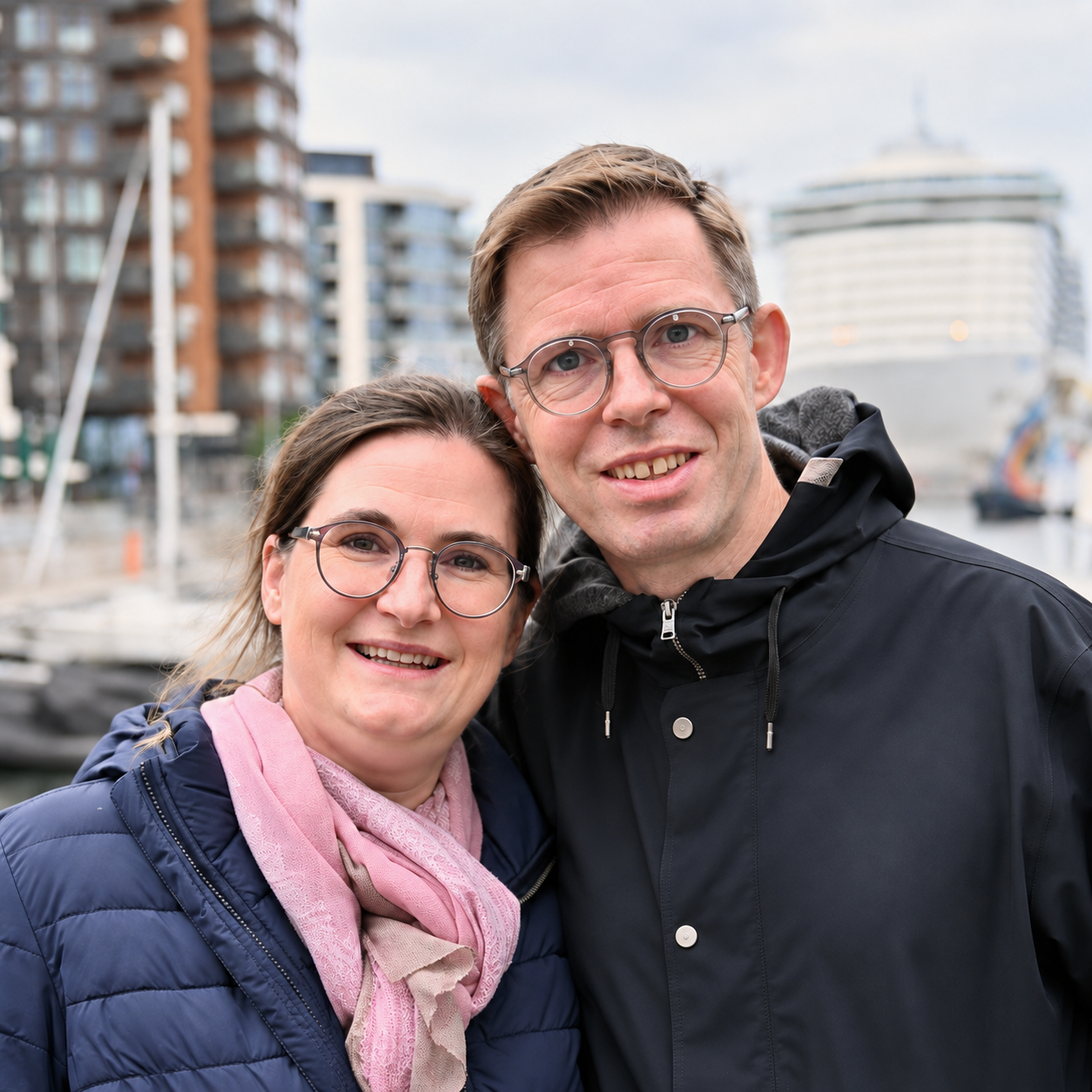 Die Gastgeber Martina und Andreas Schalk